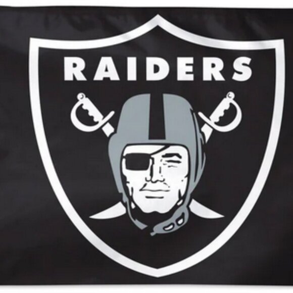 NEW Las Vegas Raiders 3x5 NFL Flag - Picture 3 of 5